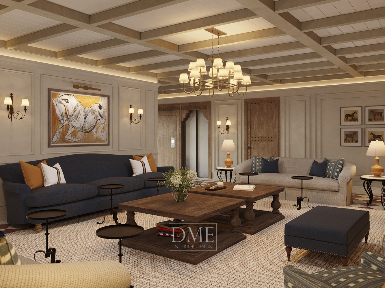 Majlis Area in Equestrian Art Foundation, by DME Interior Design
