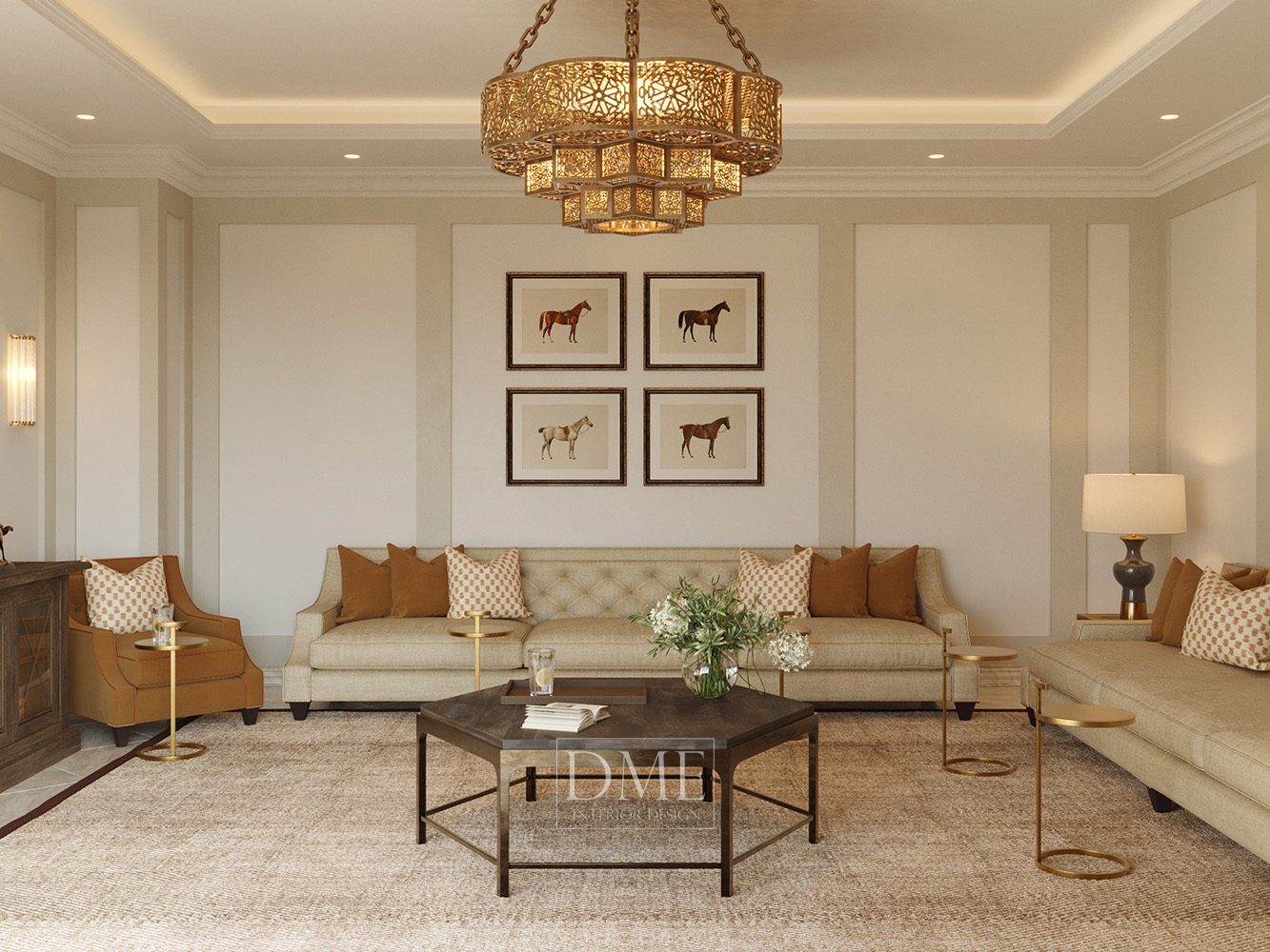 Majlis Area in Equestrian Art Foundation, by DME Interior Design