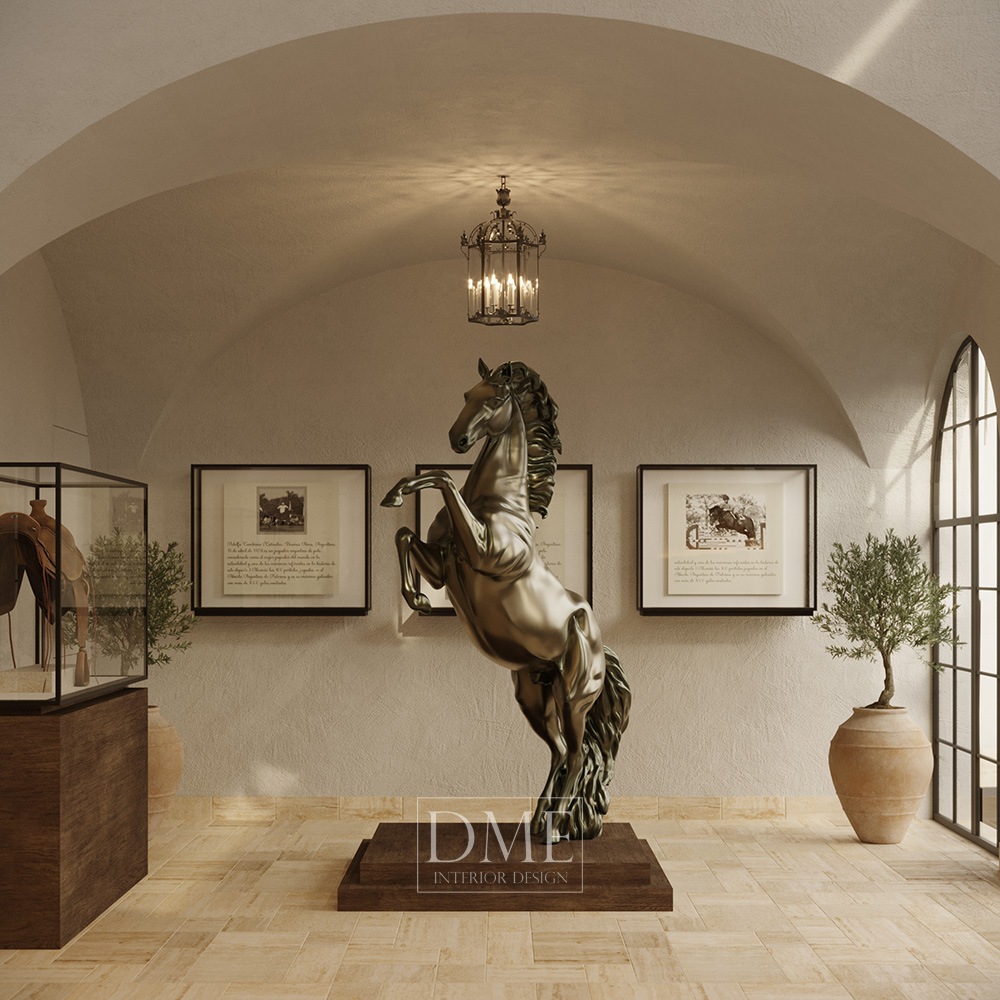 Museum in Equestrian Art Foundation, by DME Interior Design