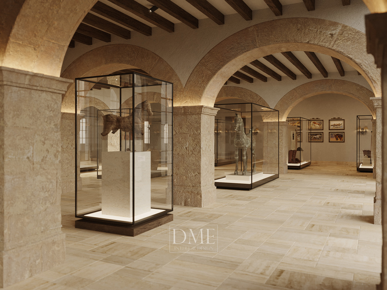 Museum in Equestrian Art Foundation, by DME Interior Design